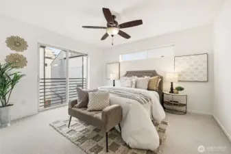 Spacious Primary Suite