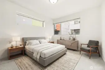 Bright Secondary Bedroom