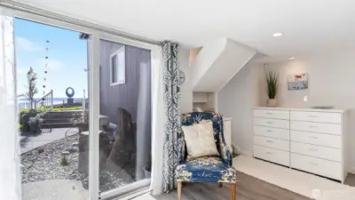 Bonus room has a view of the ocean