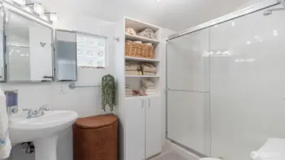 Bedroom #2 has updated ensuite bath