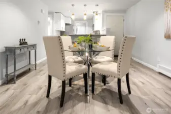 Open dining area