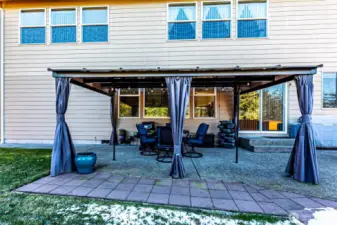 Covered Patio for Year Round Entertaining