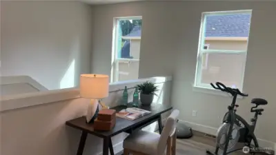 Upstairs loft