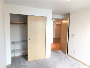 Bedroom closet.