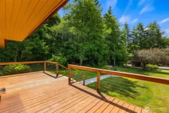 Front deck