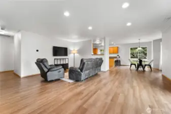 Luxury Vinyl Flooring Through Entire Home