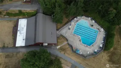 community center with pool
