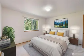 Primary, virtual staging