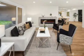 The Great Room!  Open and flowing.