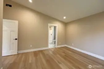 Primary showing entrance to Primary Bath