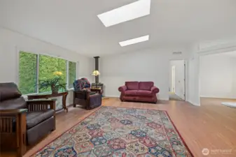 Living room view. Fresh paint throughout the home.