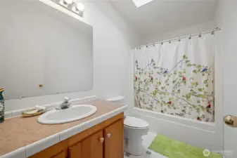 Full hall bathroom
