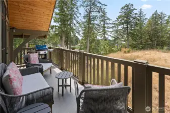 Upper deck - sunsets!