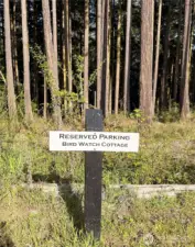 Parking area-build a garage!