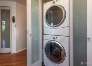 New washer and dryer.