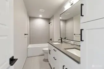 Upstairs bathroom