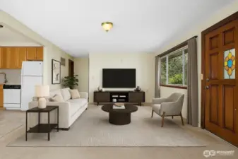 Virtual staging