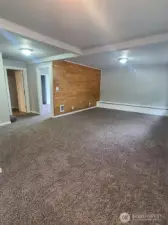 Upper unit living room