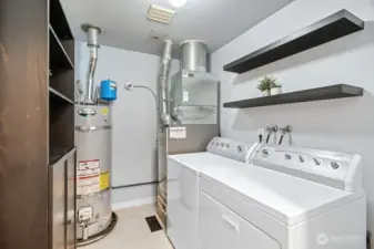 Water heater replaced in 2017 and furnace replaced in 2022!