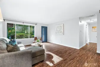 Vinyl windows throughout home were new in 2021