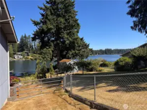 Gated Fence Area
