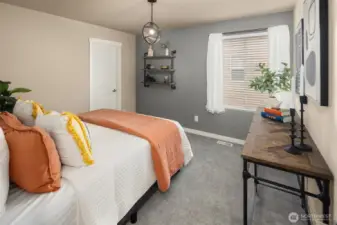 Bedroom 2 with WIC