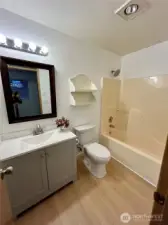 Full bath in each bedroom