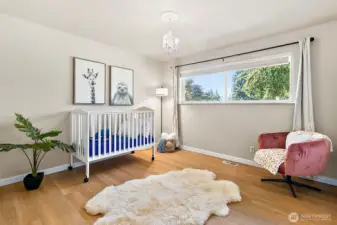 The bedrooms are LARGE