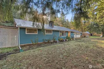 Front. Proximity of East property line