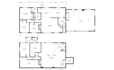 Floorplan with measurements