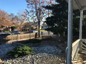 Front yard look