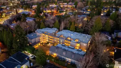 Unit 1 is confidently located directly off the ground level.  NO STAIRS at all….