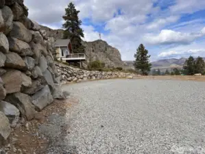 Looking to the north of the property.