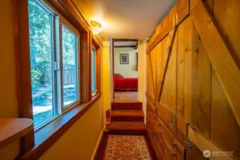 Hallway of main house