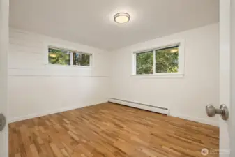 Main level bedroom on the East side of the home.