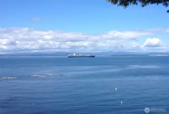 Launch your kayak from private beach.