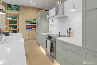 Sophisticatedly designed kitchen