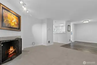 Light-filled and open, with vaulted ceilings that add a spacious touch—this place feels like home from the very first step. #WelcomeHome