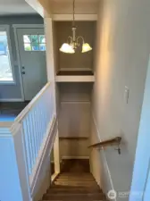 Stairs to basement.