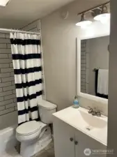 2nd Full bath in basement.