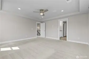 Welcome to the Spacious Primary Suite.