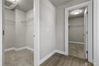 Incredible Primary Suite DUAL Walk-In Closets! Abundant Space for All of Your Treasured Belongings.