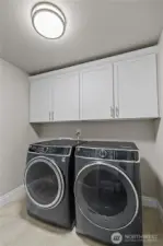 Upper-Level Laundry for Convenience with Abundant Storage.
