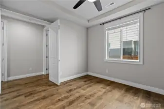 Main Level Bedroom or Office with Double Door Entry.