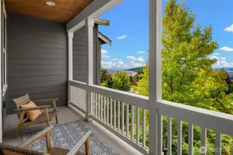 Great room balcony