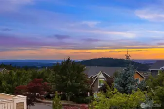View from deck