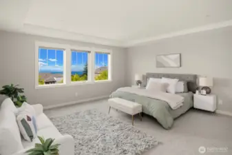 Upper level main suite
