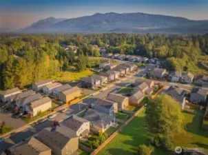 Neighborhood has parks and easy access to highway 2