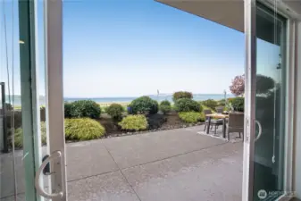 Step outside to a grand patio that connects seamlessly to the living, dining, family, and primary suite, designed for quiet coffee rituals, lively gatherings, and the daily theater of sunrises and sunsets