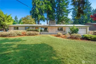 3 Bed, 2 Bath 1 story home with 2 car garage.